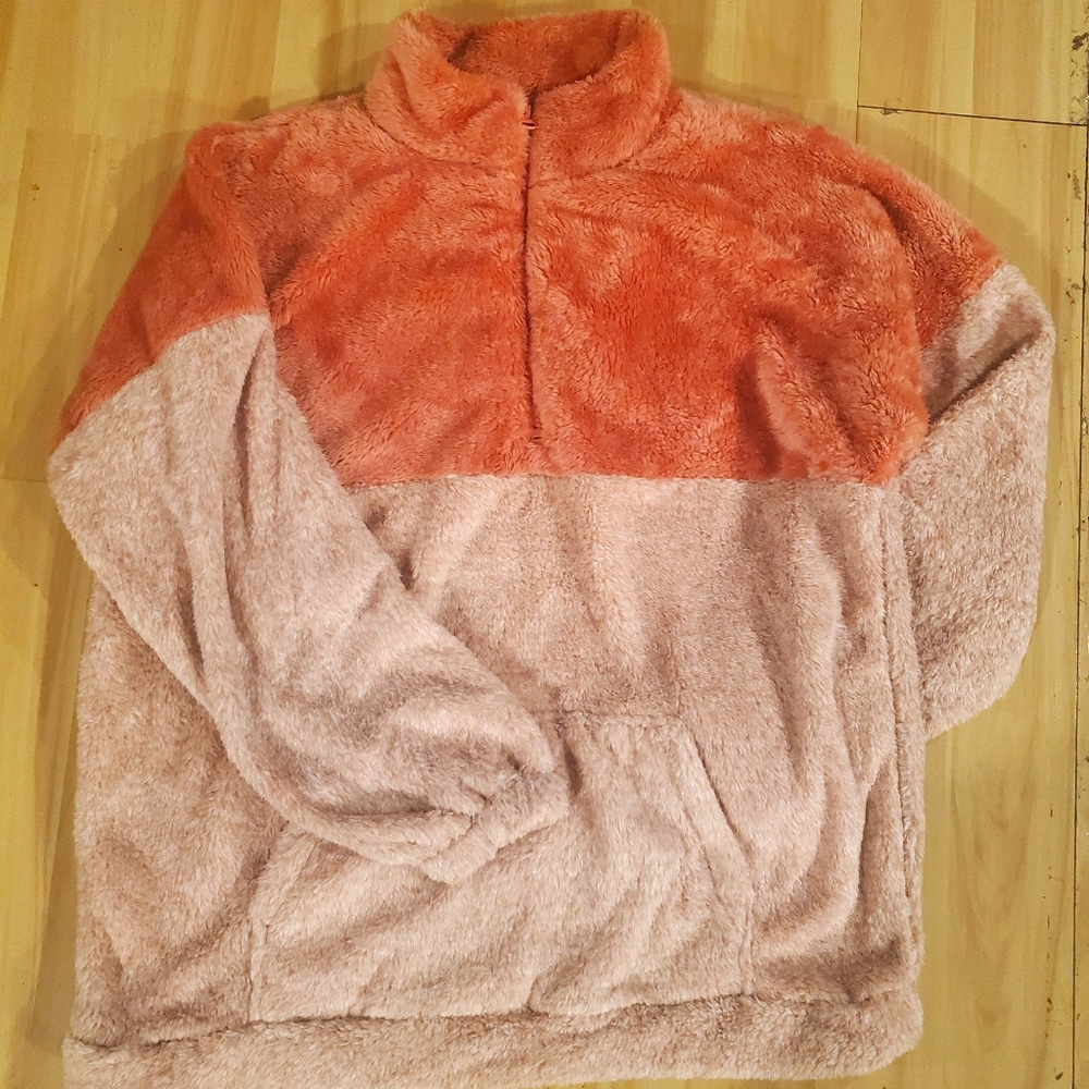 SOLD! Boutique Sherpa Zip Up